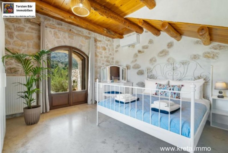 Melidoni Apocoronas Kreta Melidoni, Villa mit Pool und Meerblick Haus kaufen